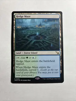 Hedge Maze - Murders at Karlov Manor MTG Plus Bonus Rare!!! - Image 1
