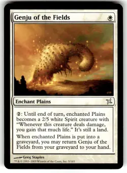 Genju of the Fields Betrayers of Kamigawa Regular MTG NM - Image 1