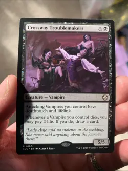 MTG - Crossway Troublemakers - Commander: The Lost Caverns of Ixalan - Near Mint - Image 1