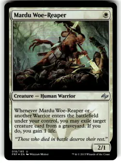Mardu Woe-Reaper Fate Reforged FOIL MTG NM - Image 1