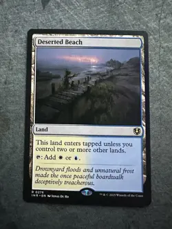Deserted Beach 276 MTG Innistrad Remastered Rare NM LC1 - Image 1