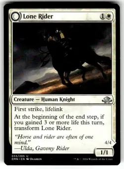 Lone Rider Eldritch Moon Regular MTG NM - Image 1