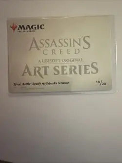 Eivor, Battle-Ready 18/20 Assassin’s Creed Art Series MTG [GOLD STAMPED] - Image 3