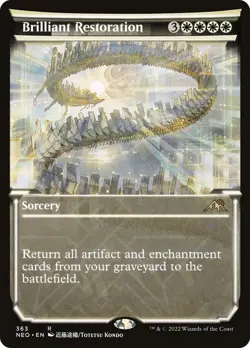 Brilliant Restoration (Showcase) - 363 / English / Near Mint MTG - Image 1