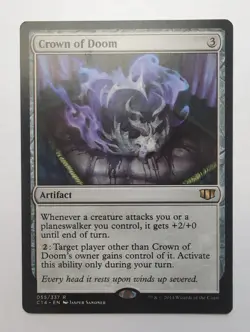MTG Crown of Doom (C14) Commander 2014 Regular Rare 055/337 - Image 1