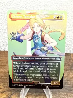 Zidane, Tantalus Thief (Borderless) Final Fantasy Foil - Image 1