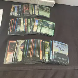 Lot of 70 Foil Lord Of The Rings Mtg Common Uncommon - Image 1