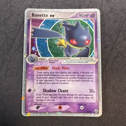 Banette ex 85/92 Legend Maker Holo Pokemon - Image 1