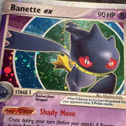 Banette ex 85/92 Legend Maker Holo Pokemon - Image 2