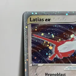 Latias ex 93/97 2003 EX Dragon Pokemon TCG Nintendo Holo With Swirl LP+ - Image 4