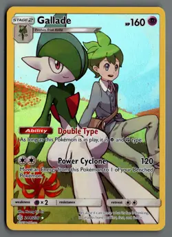 Gallade (Secret) 244/236 SM - Cosmic Eclipse Pokemon Card - Image 1