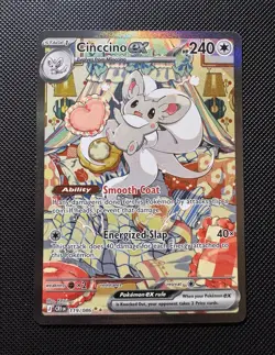 Nintendo Pokemon TCG Cinccino EX 119/086 Chaos Rising Full Art Holo ENG 240 - Image 1