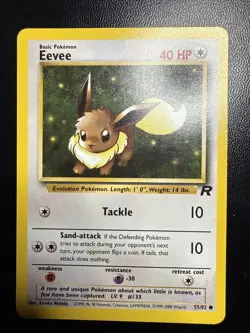 Eevee Team Rocket 55/82 Pokemon Card - Image 1