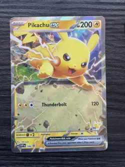 Pokemon TCG Holo EX Bundle With Pikachu And Mew - Image 3