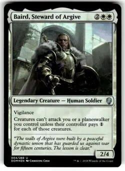 Baird, Steward of Argive Dominaria FOIL MTG NM - Image 1