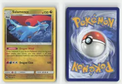 Salamence 106/168 Cosmos Holo Promo Pokemon Near Mint Fart Swirl - Image 3