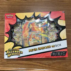 Pokemon TCG Mega Evolution Ascended Heroes Mega Emboar ex Box - Image 2