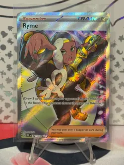 Pokemon TCG - Holofoil Ryme Ultra Rare 221/197 NM OBF - Image 1