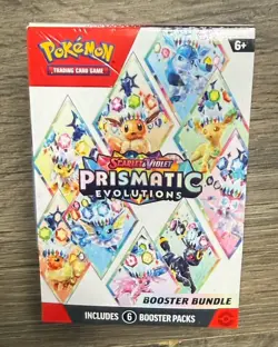 Pokemon TCG Prismatic Evolutions Booster Bundle New & Sealed Free Ship in USA - Image 1