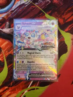 Sylveon ex 041/131 Prismatic Evolutions Stamp Promo Sealed Near Mint Pokemon TCG - Image 1