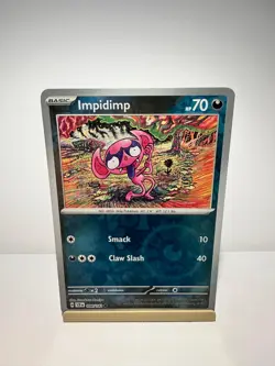 Impidimp 94/142 Common Stellar Crown Pokemon Reverse Holo Near Mint - Image 1