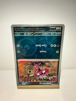 Impidimp 94/142 Common Stellar Crown Pokemon Reverse Holo Near Mint - Image 2