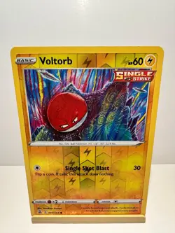 Voltorb 087/264 Common Fusion Strike Pokemon Reverse Holo Near Mint - Image 1