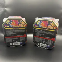 Pokemon TCG - Mega Charizard X Ex And Y Ex Bundle 2x Tins - Brand New & Sealed - Image 3