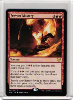 Fervent Mastery - Strixhaven: School of Mages - Magic the Gathering MTG - Image 1