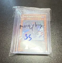 Konami Yugioh! Gorz the Emissary of Darkness Gold Rare Foil Limited Ed - Image 1