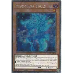 Yugioh Magicians' Souls RA02-EN014 Platinum Secret Rare 1st Edition - Image 1