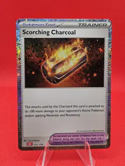Pokemon Scorching Charcoal 026/034 Classic Collection CLC Holo Charizard Deck NM - Image 1