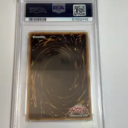 Yugioh Korean Slifer the Sky Dragon PSA 10 GEM MINT 15AX-KRY57 - Image 2