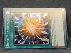 Yugioh Super Polymerization OP09-EN009 Super Rare Unl Ed VLP - Image 3