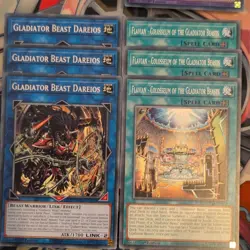 ALIN-EN066 Gordian Slicer Secret + 9cd Super/Cmn Gladiator Beast SUDA set YuGiOh - Image 3