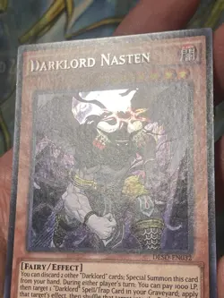 Yu-Gi-Oh! Darklord Nasten DESO-EN032 Secret Rare 1st Ed Nm - Image 3