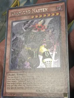 Yu-Gi-Oh! Darklord Nasten DESO-EN032 Secret Rare 1st Ed Nm - Image 4