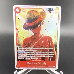 Monkey D. Luffy OP12-015 Legacy of the Master SR Foil 4000 Power EN - Image 1