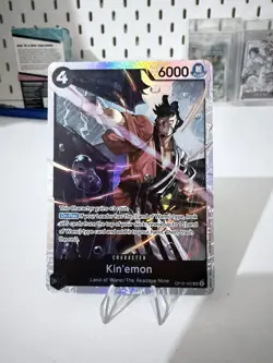 Kin'emon OP16-082 SR The Time of Battle Foil English One Piece TCG - Image 1