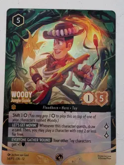 Woody Jungle Guide - Foil Promo 54/P3 Disney Lorcana Card Set Championships - Image 1