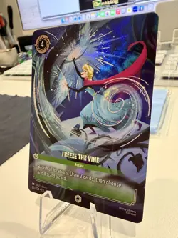 Disney Lorcana Freeze the Vine 231/204 Enchanted Winterspell NM - Image 4