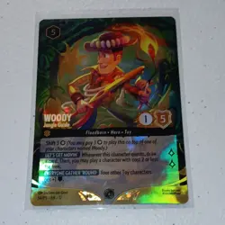 Woody - Jungle Guide 54/204 Disney Lorcana Wilds Unknown Set Champs Top 8 Promo - Image 1