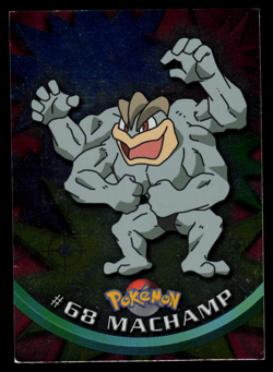 MP - Pokemon Topps Machamp #68 TV Animation Edition Smooth Foil - Image 1