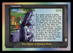 NM - Pokemon Topps The Ghost of Maiden Peak #EP19 TV Animation Edition - Image 2