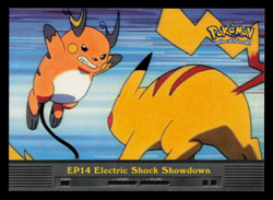 LP - Pokemon Topps Electric Shock Showdown #EP14 TV Animation Edition - Image 1