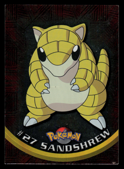 MP - Pokemon Topps Sandshrew #27 TV Animation Edition Smooth Foil - Image 1
