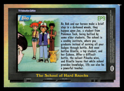 MP - Pokemon Topps The School of Hard Knocks #EP9 TV Animation Edition - Image 2