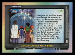 NM - Pokemon Topps Clefairy and the Moon Stone #EP6 TV Animation Edition - Image 2