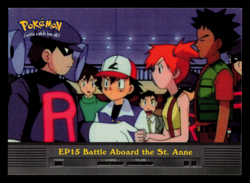 NM - Pokemon Topps Battle Aboard the St. Anne #EP15 TV Animation Edition - Image 1