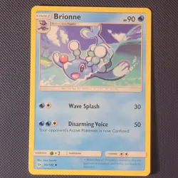 Brionne 40/149 - Sun & Moon - Uncommon Pokemon Card - LP - Image 1